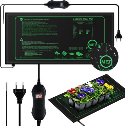 iFalarila 50W Heizmatte Pflanzen mit Thermostat - Schnelle