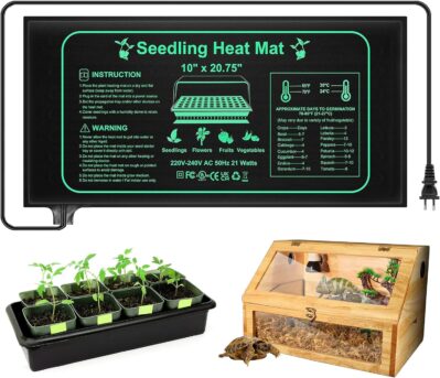 SUWITU Heizmatte Pflanzen, Wärmematte für Sämling
