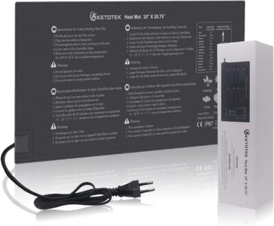 KETOTEK Sämling Heizmatte Pflanzen Anzucht