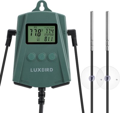 Luxbird Digitaler Temperaturregler, Heizmatten Thermostat,