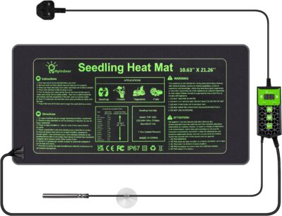 Hyindoor Wärmematte für Pflanzen, wasserdichte