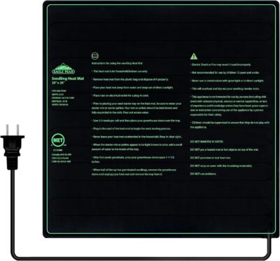 EAGLE PEAK Sämling Heizmatte 50,8 x 50,8 cm, UL &