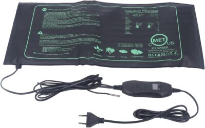 GLOGLOW wasserdichte, Langlebige Sämlings-Wärmematte für