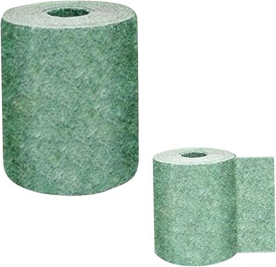 Xoeryoy Biologisch abbaubare Grassamenmatte 7,9 Zoll x 32,8