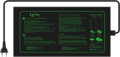 LERWAY Heizmatte Zimmergewächshaus Wärmematte Reptil Dragon