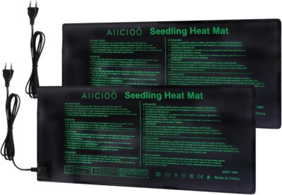 AIICIOO Sämling Heizung Matte Indoor Gewächshaus Erwärmung