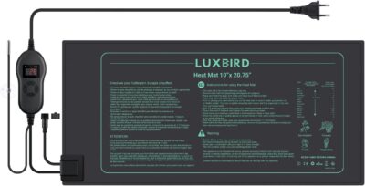 Luxbird Heizmatte mit Thermostat, 1 Heizmatten mit 1