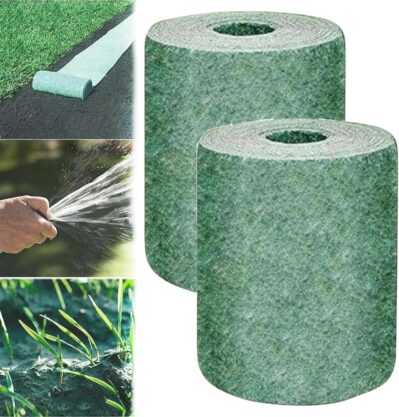 XiChiu Biologisch abbaubare Gras-Sämling-Matte,