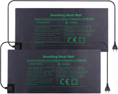 DERNORD Terrarium Gewächshaus Heizmatte Pflanzen -