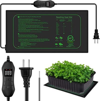 Mineup Heizmatte Pflanzen, 50w Wasserdichte Sämling