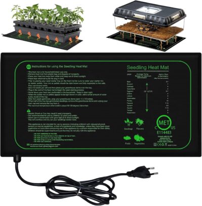 Leikurvo Heizmatte Pflanzen, Wärmematte für Sämling