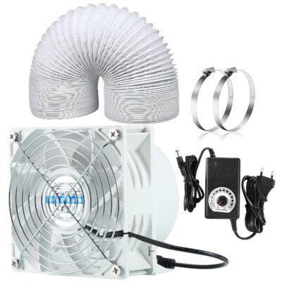 DC12V Rohrventilator 100mm, 3000U/min Lüfter